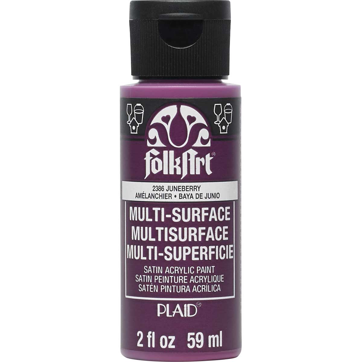 PINTURAS ACRILICAS MULTI-SURFACE 59ml. FOLKART (Elige el color)