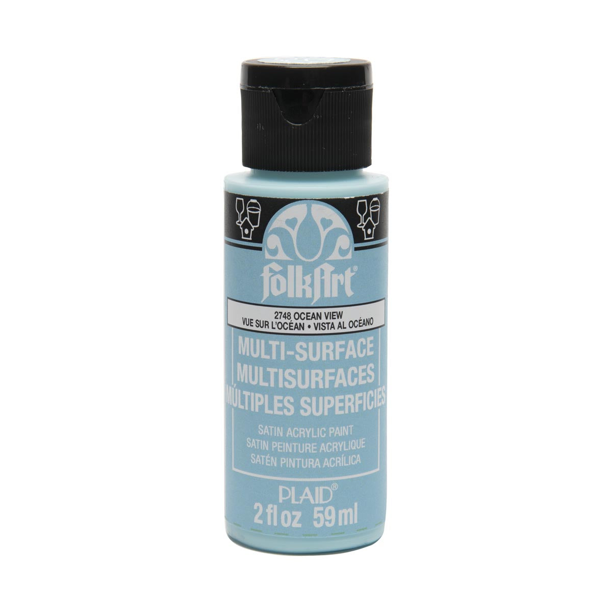 PINTURAS ACRILICAS MULTI-SURFACE 59ml. FOLKART (Elige el color)