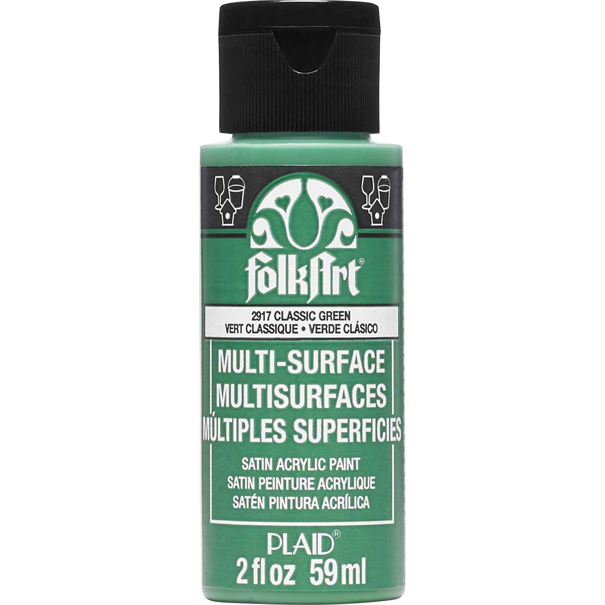 PINTURAS ACRILICAS MULTI-SURFACE 59ml. FOLKART (Elige el color)
