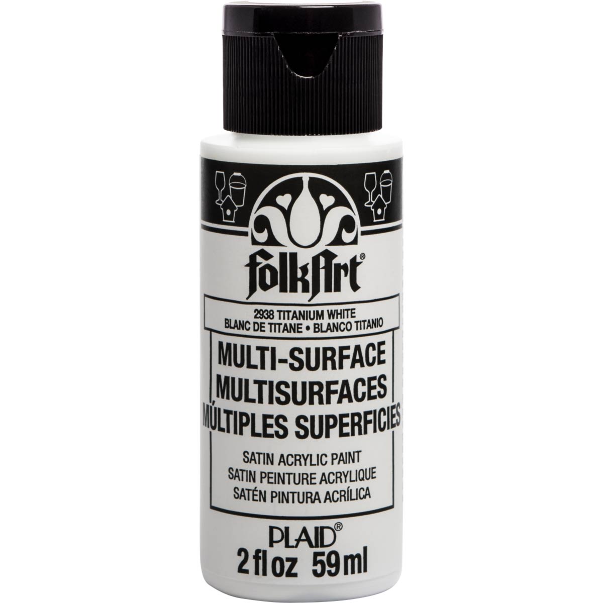 PINTURAS ACRILICAS MULTI-SURFACE 59ml. FOLKART (Elige el color)