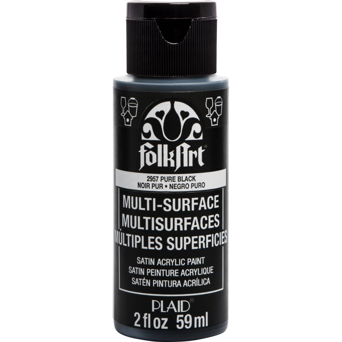 PINTURAS ACRILICAS MULTI-SURFACE 59ml. FOLKART (Elige el color)