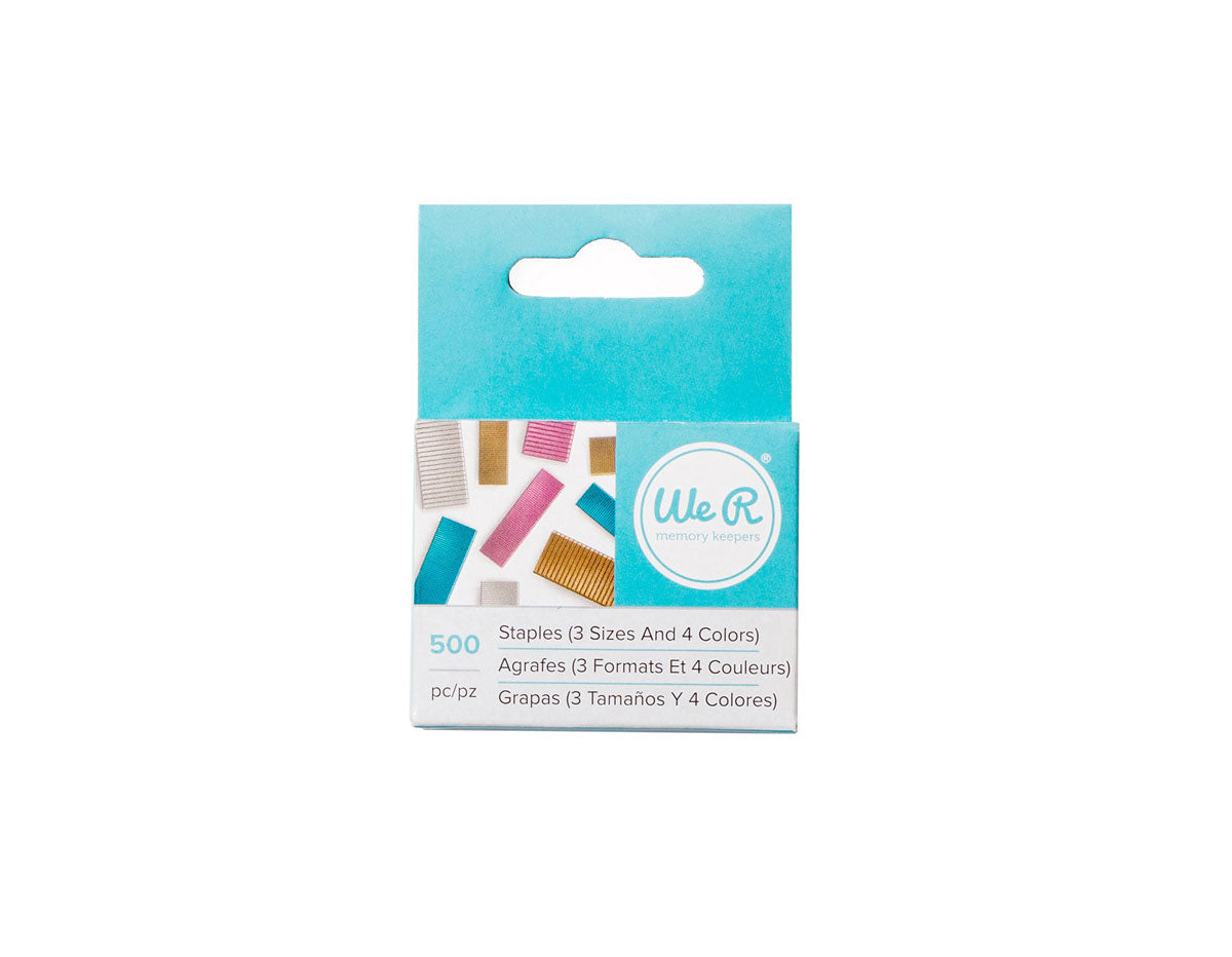 CORCHETES (GRAPAS) DE COLORES WERMEMORY