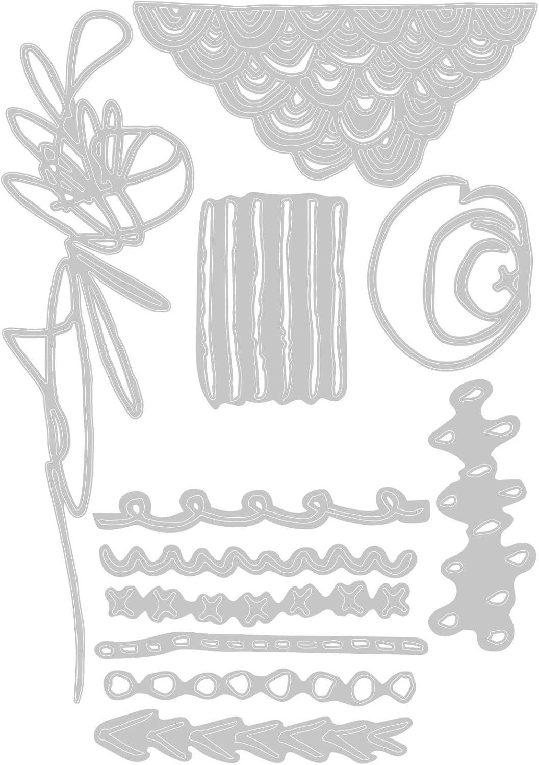 MATRIZ-TROQUEL THINLITS SET ELEMENTOS SIZZIX