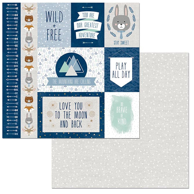 PAPELES DECORATIVOS LITTLE WONDERS GRAYSON BOBUNNY