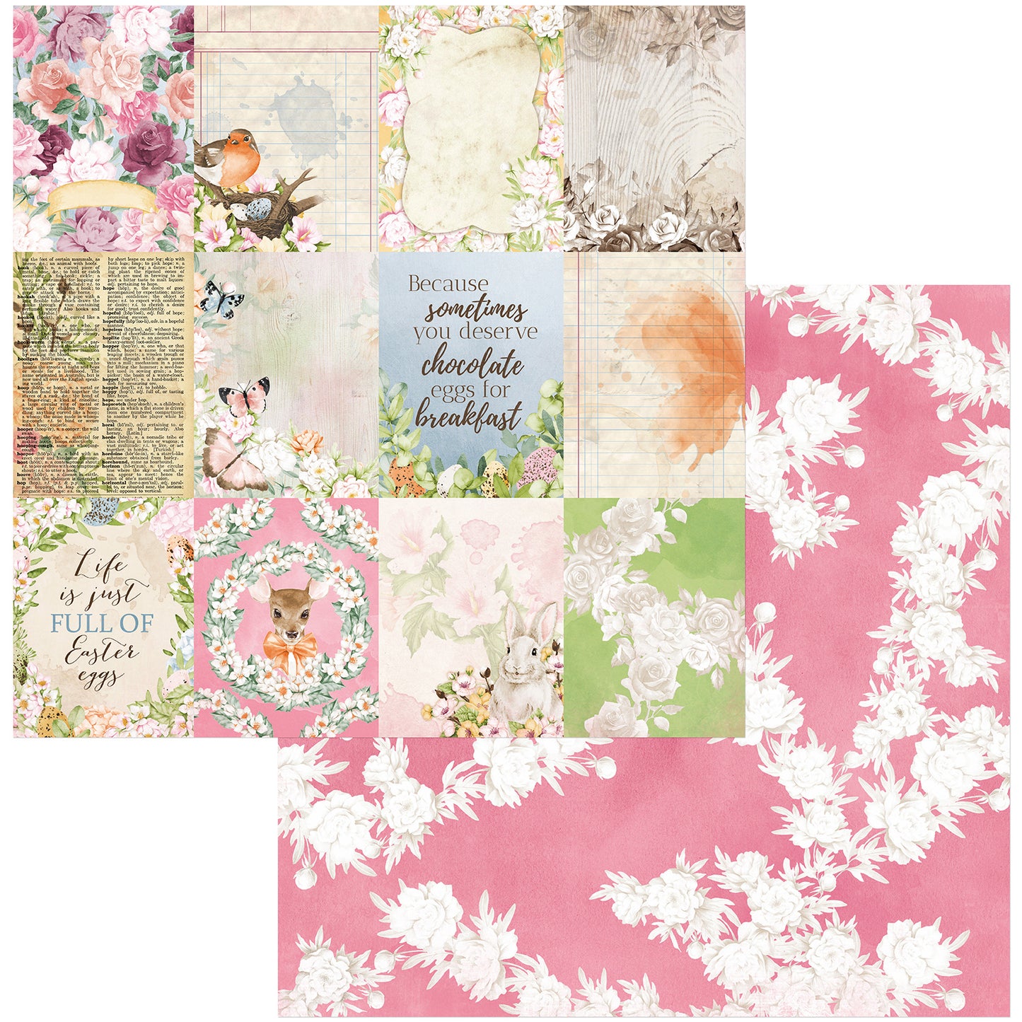 PAPELES DECORATIVOS GARDEN GROVE ADORABLE BOBUNNY