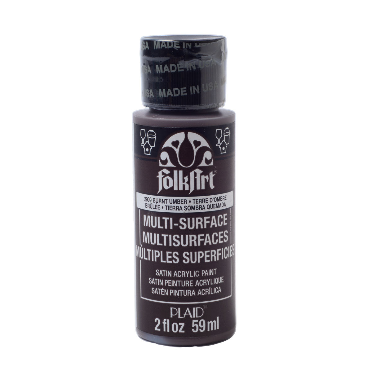 PINTURAS ACRILICAS MULTI-SURFACE 59ml. FOLKART (Elige el color)