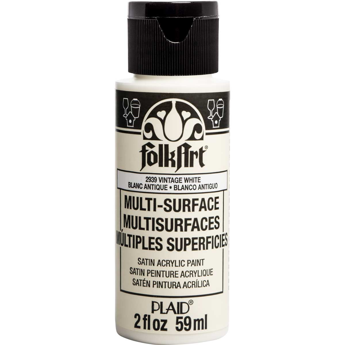 PINTURAS ACRILICAS MULTI-SURFACE 59ml. FOLKART (Elige el color)