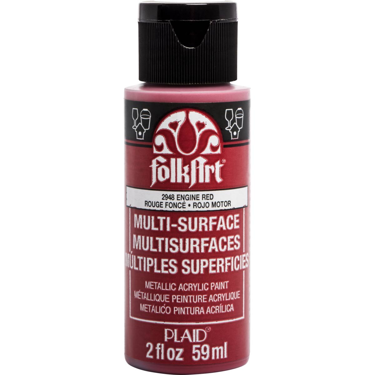 PINTURAS ACRILICAS MULTI-SURFACE 59ml. FOLKART (Elige el color)