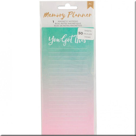 MEMORY PLANNER: NOTAS MAGNETICAS  AC