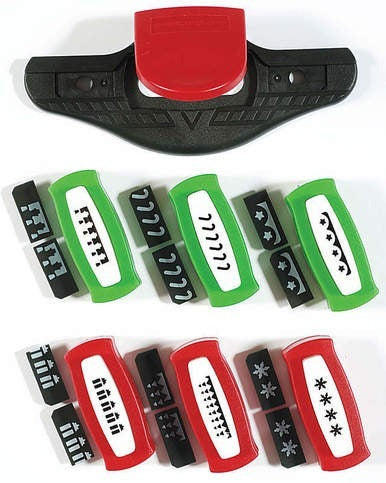 SET DE PERFORADORAS CON BORDES INTERCAMBIABLES NAVIDAD AC