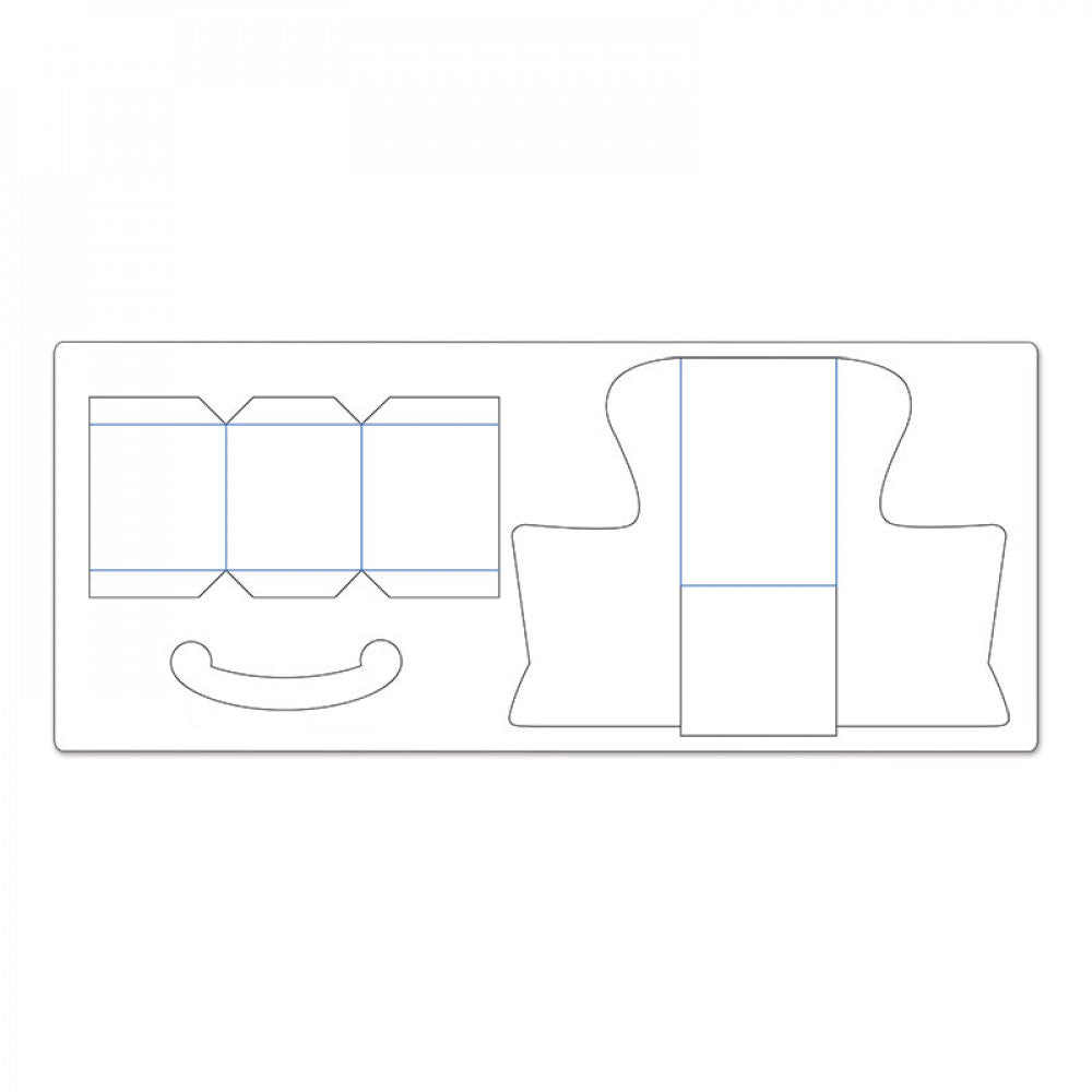 MATRIZ-TROQUEL BIGZ XL SILLA 3D SIZZIX