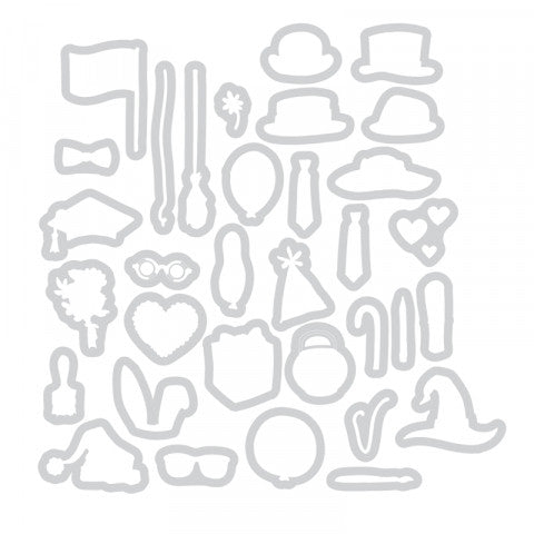 MATRIZ-TROQUEL TIPO FRAMELITS CRAZY THING SIZZIX