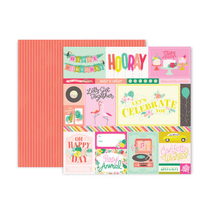 PAPELES DECORATIVOS CONFETTI WISHES PINK PAISLEE  (Elige el diseño)