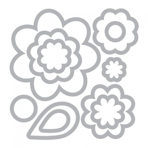 BIG SHOT CON SET DE 7 MATRICES DE CORTE Y 1 DE EMBOSSING SIZZIX