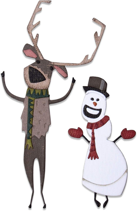 MATRIZ-TROQUEL THINLITS  NAVIDAD TIM HOLTZ SIZZIX