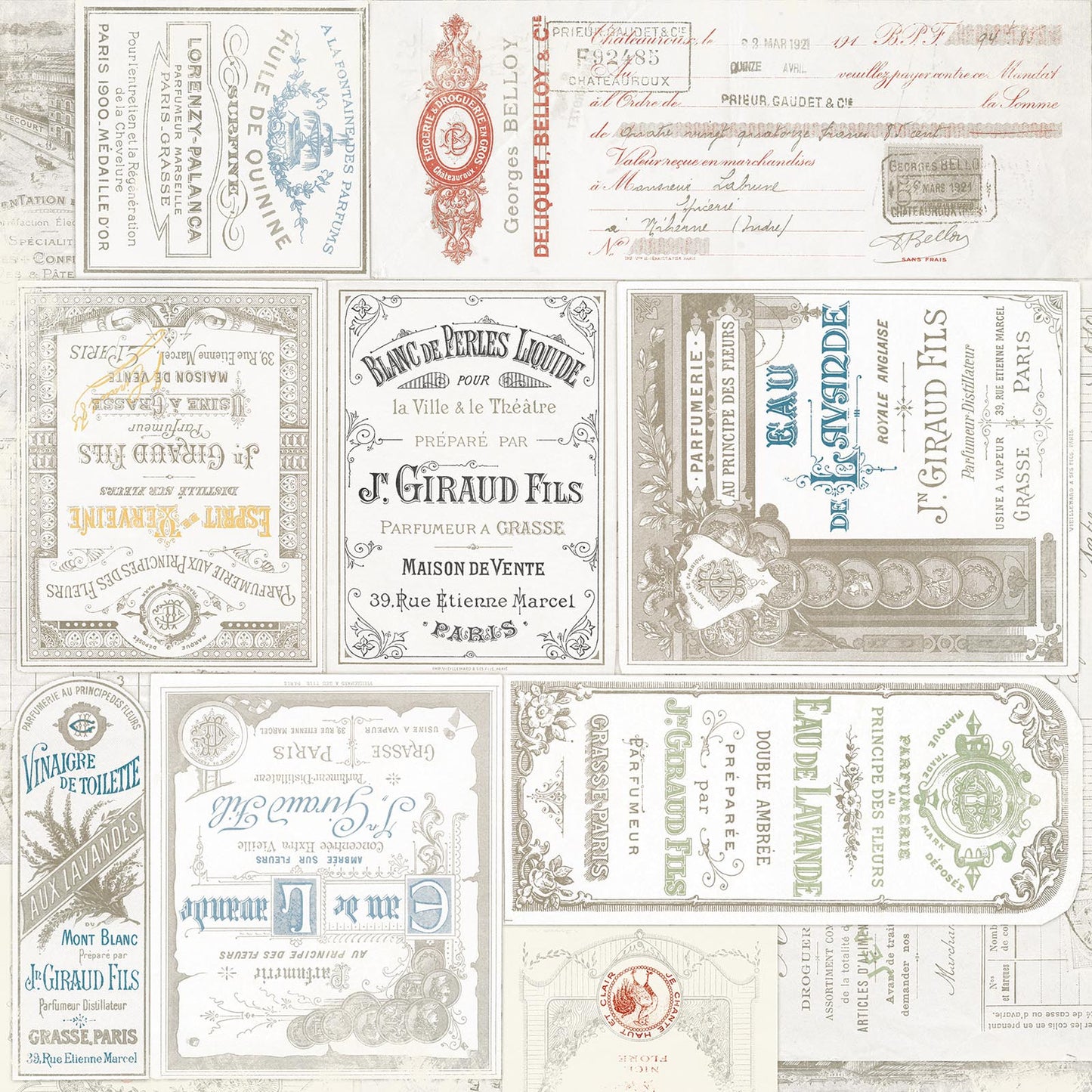 PAPELES DECORATIVOS BOULEVARD DE BELLEVILLE  BOBUNNY