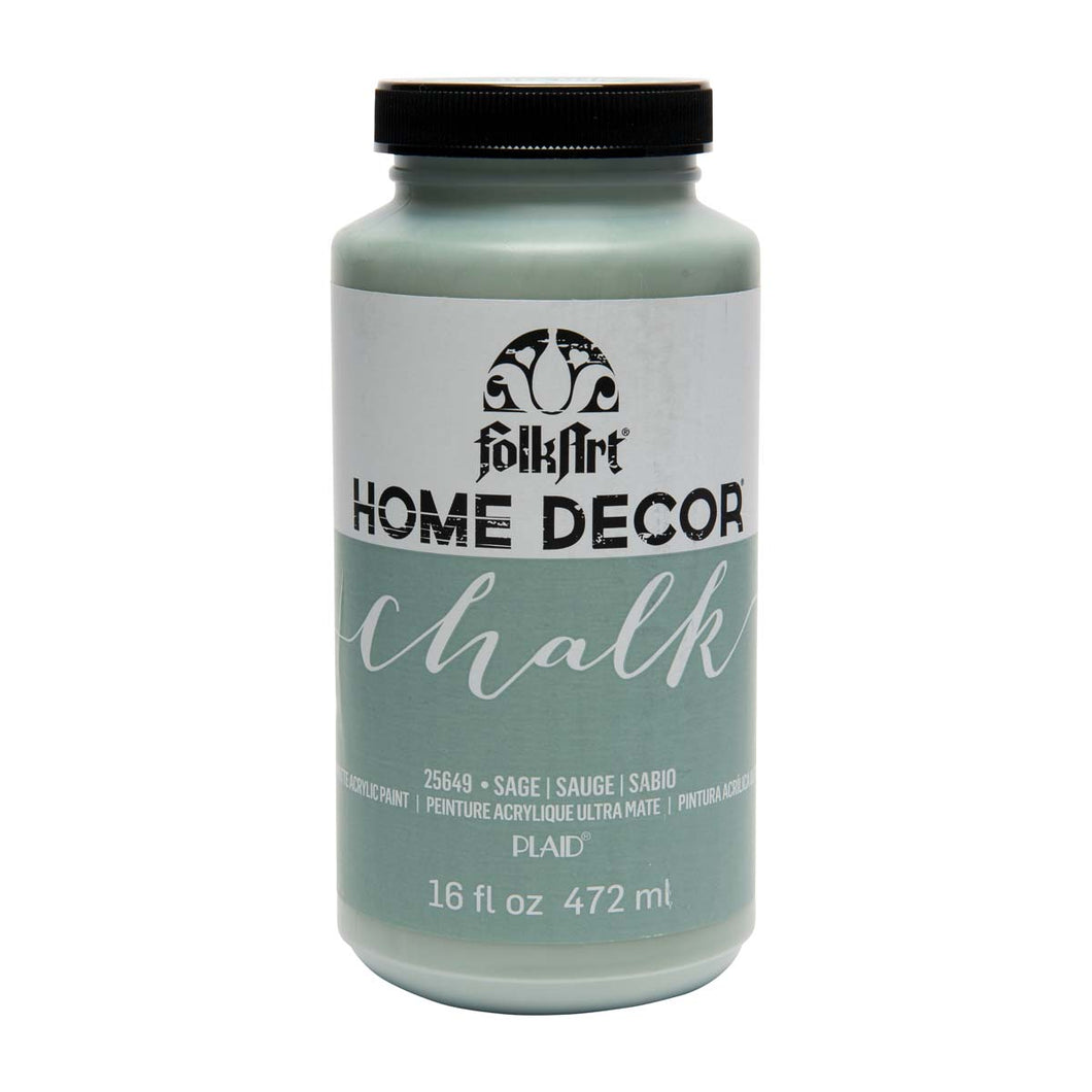 PINTURA TIPO TIZA LINEA HOME DECOR CHALK  472ML. FOLK ART