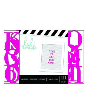 LETRAS 2,5cm PARA TABLERO HEIDI SWAPP