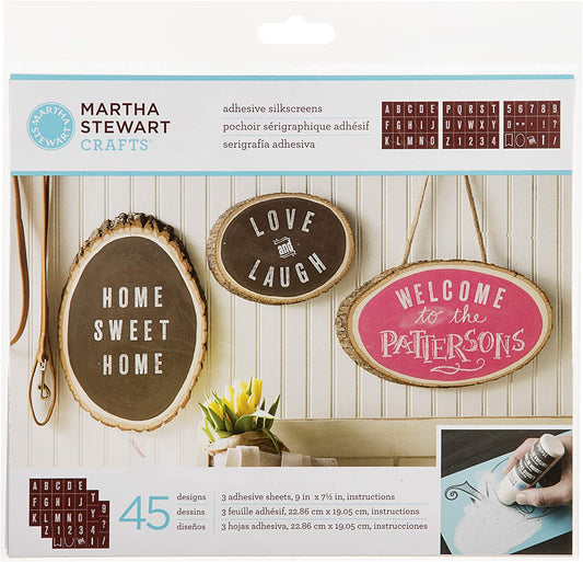 ESTENCILES O PLANTILLAS DE SERIGRAFIA MARTHA STEWART