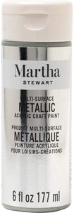 SILVER METALLIC MARTHA STEWART