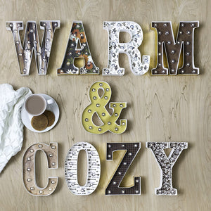 LETRA ILUMINADAS DE 20CM HEIDI SWAPP