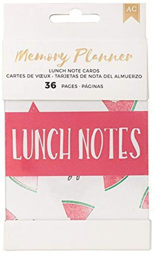 MEMORY PLANNER: NOTAS  AC