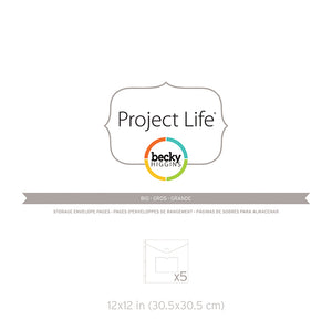 SET DE SOBRES  30*30cm. PARA ALBUMES WERMEMORY