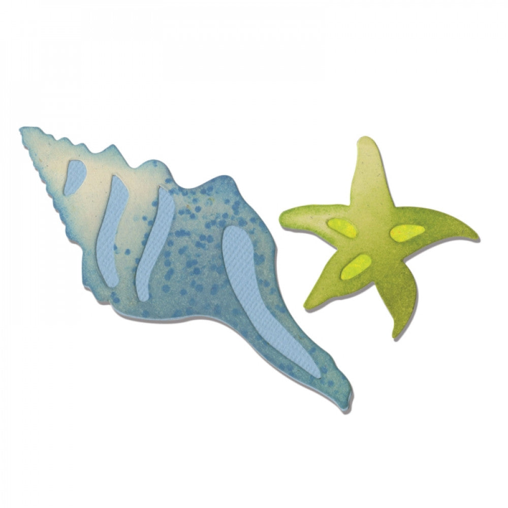 MATRIZ-TROQUEL BIGZ SEASHELLS&STARFISH SIZZIX