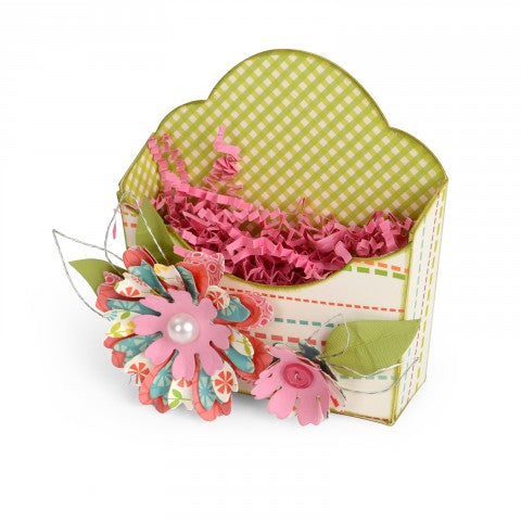 MATRIZ-TROQUEL BIGZ XL BOLSILLO CON FLOR SIZZIX