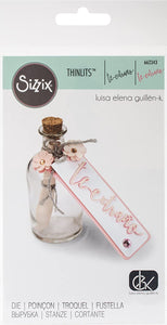 MATRIZ-TROQUEL THINLITS PALABRAS EN ESPAÑOL SIZZIX