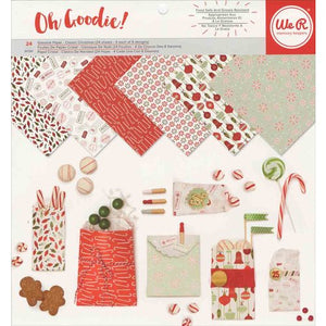 PACK DE PAPELES DIAMANTES IMPRESOS EN MOTIVOS NAVIDEÑOS WERMEMORY