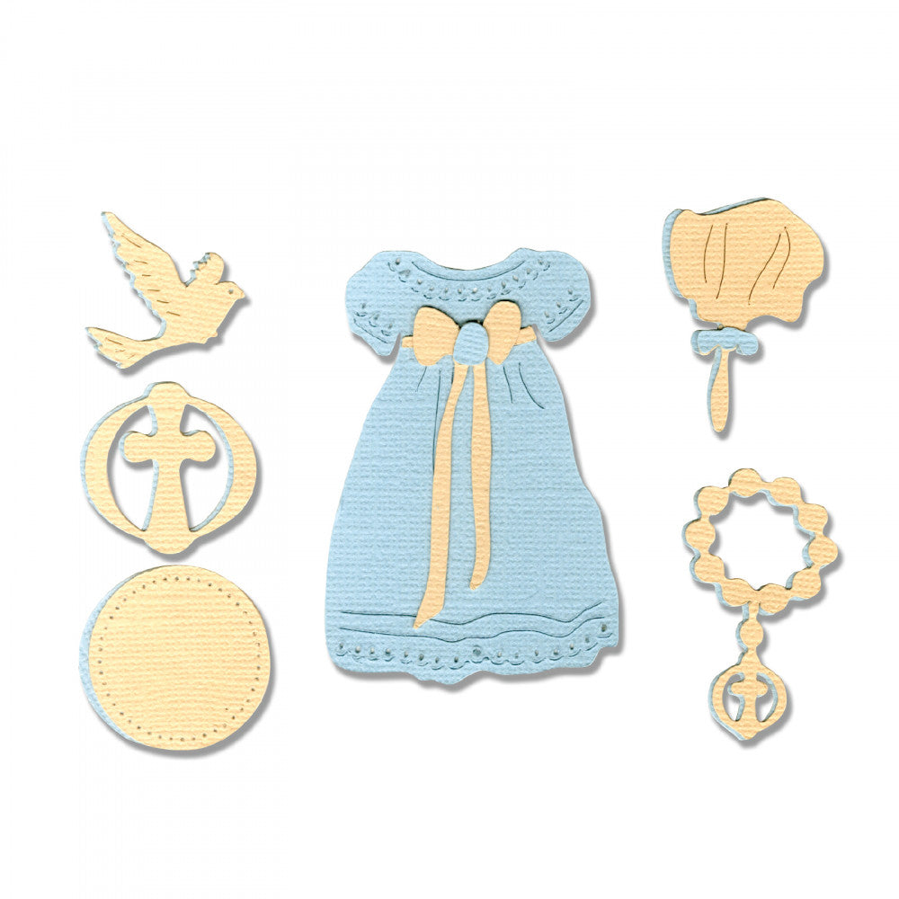 THINLITS  SET DE BAUTISMO SIZZIX