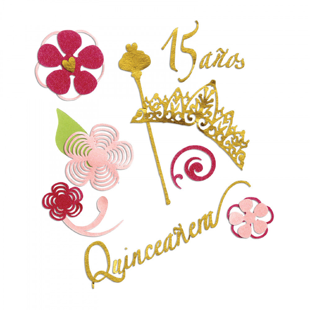 THINLITS SET DE QUINCEAÑERA SIZZIX
