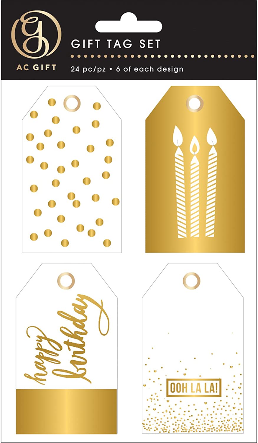 SET ETIQUETAS REGALO AMERICAN CRAFTS