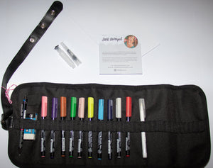 KIT ESTUCHE NEGRO PARA LETTERING CRAFTY