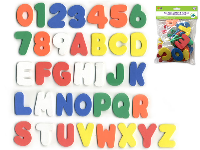SET DE LETRAS Y NUMEROS MULTICRAFT