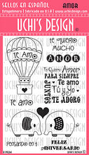 Cargar imagen en el visor de la galería, TIMBRES DE SILICONA TEMÁTICOS UCHI&#39;S DESIGN
